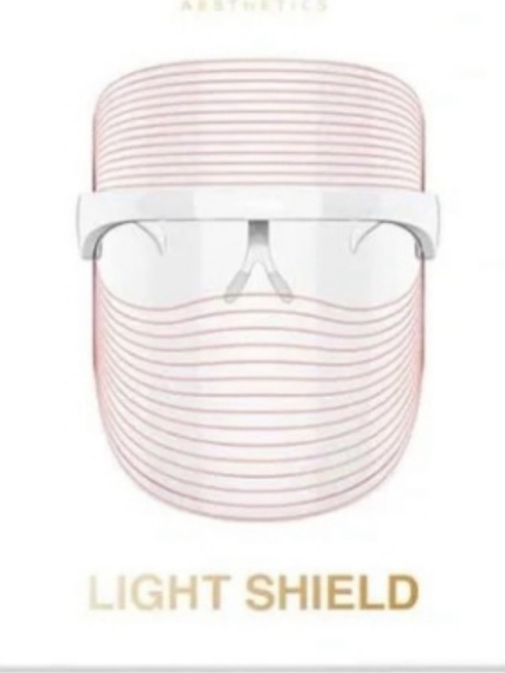NIB LED Beauty Mask - Clear/White Packaging